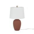 thumbnail image 1 of 23" Terracotta Ceramic Urn Table Lamp - Nourison, 1 of 6