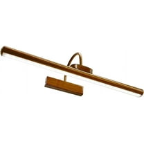 23" Wireless Picture Lights, Rechargeable Battery Art Display Light with Remote Control, Dimmable/Timer Off Dartboard Light, 3 Lighting Modes Full Metal Painting Display Lights(Gold)