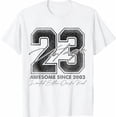 thumbnail image 1 of 23 Year Old Gifts Vintage 2003 Edition 23rd Birthday T-Shirt, 1 of 2