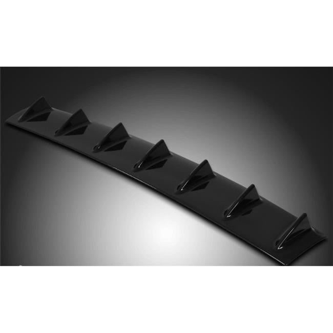 23 in. Glossy Black Rear Diffuser - Walmart.com