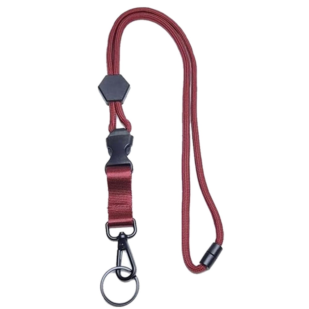 23 inch Round Cord Heavy Duty Lanyard with Safety Breakaway Buckle