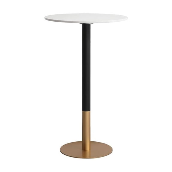 23 inch pub table in white