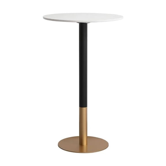 23 inch pub table in white