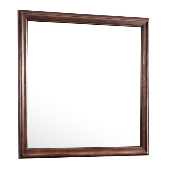 Cappuccino - Toned Particle Board Mirror | In Dining Room, Elevates Ambiance