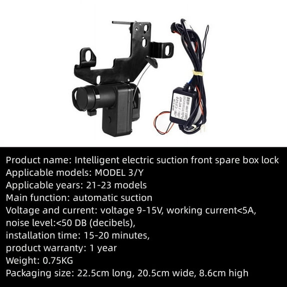 23 new models - Model 3 Y front save box, automatic control opening and closing device
