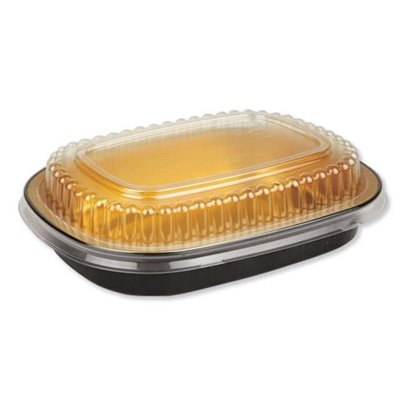 23 oz Aluminum Closeable Containers Black & Gold - Pack of 100 ...