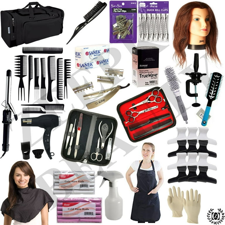 美容学校セット 23 pcs Cosmetology School Kit Barber and Beauty School