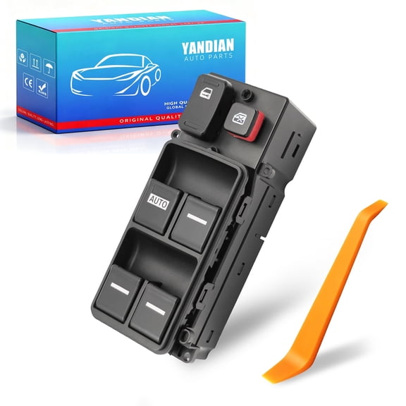 Yandian Power Window Control Switch Button for 20032007 Honda Accord