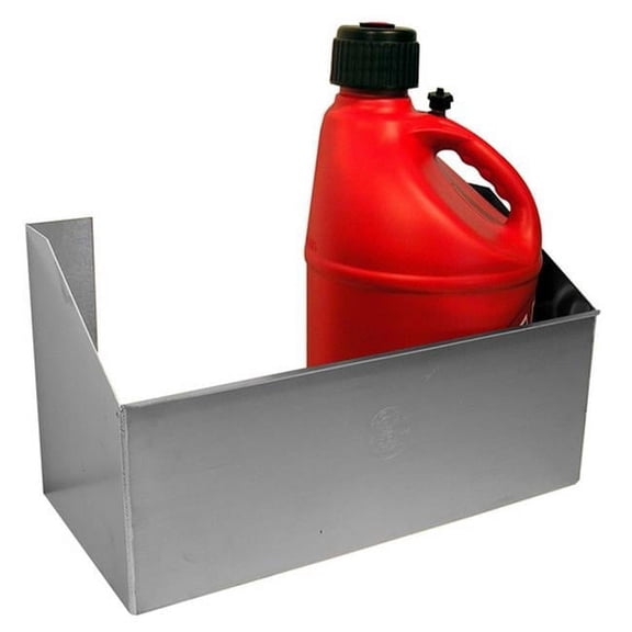 23 x 12 x 14 in. Trailer Fuel Jug Rack - Holds 2 Jugs
