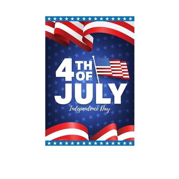 23 x 15 in. 4th of July Yard Sign