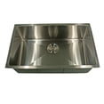 thumbnail image 1 of Nantucket Sinks SR2318-16 Pro Series Rectangle Single Bowl Undermount Small Radius Corners Stainless Steel Kitchen Sink,, 1 of 7