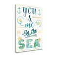 thumbnail image 1 of 23" x 28" Coastal Words II By Jess Aiken - Print on Canvas Fabric Multi-Color, 1 of 2