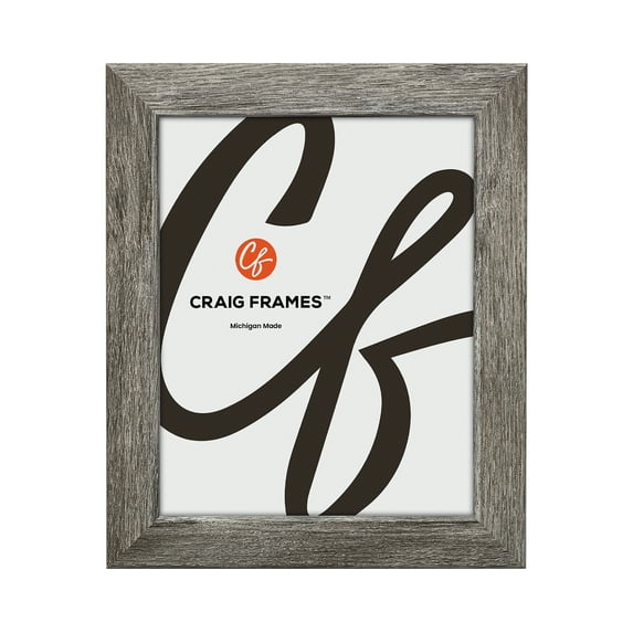 23 x 34 Gray Barnwood Picture Frame Rustic Bauhaus Series