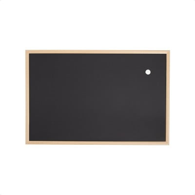 23"x35" MDF Slope Frame Magnetic Chalkboard Birch