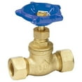 thumbnail image 1 of 230-1-34-34 0.75 In. Compression Brass Stop Valve, 1 of 1