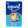 thumbnail image 1 of (230 Packets) Equal Zero Calorie Sweetener Packets, Sugar Substitute, 1 of 7