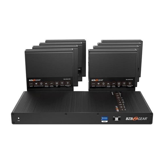 230 ft. 1X8 4K60 UHD 18Gbps HDMI Splitter & Distribution Amplifier Up to Over Single Category 5e-6-7 Cable