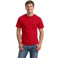 thumbnail image 1 of 2300 Ultra 100 Percent Cotton T-Shirt with Pocket, Red - Medium, 1 of 1