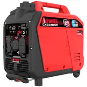A-iPower 2300 Watts Gas Propane Powered Inverter Generator with CO Sensor, Wheel & Handle kits