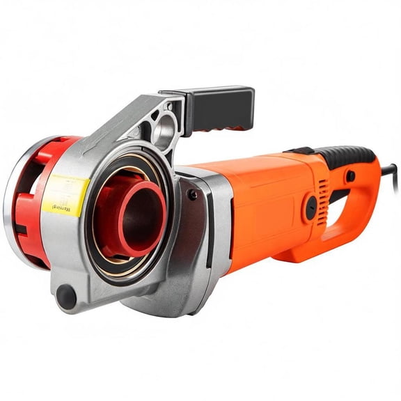 2300W Electric Pipe Threader Machine, 110V Handheld Threading Kit with 6 Dies 1/2 in to 2 In, Carrying Case