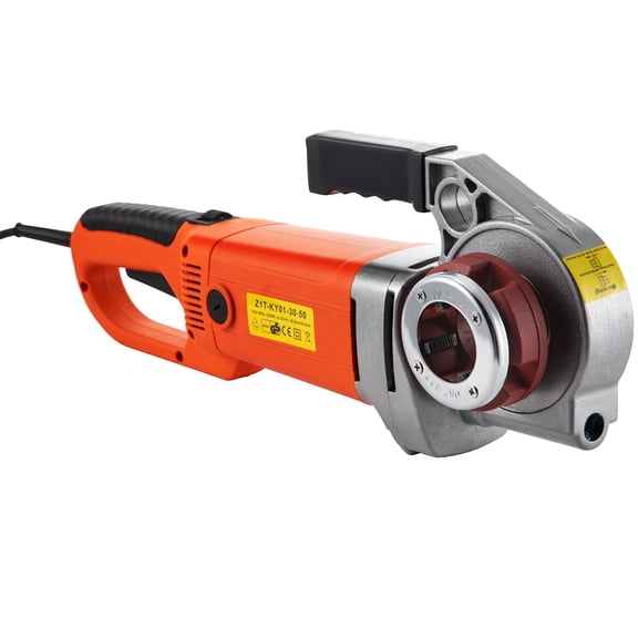 2300W Portable Pipe Threader Kit, 110V Electric Threading Machine with 4 Dies (1/2" to 1 1/4") and Carrying Case, Handheld Copper Motor Pipe Threader