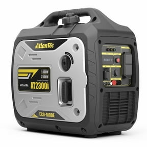 2300W Super Quiet Generator, Portable Gas Powered Inverter Generator, Station Emergency Parallel Capable Long Run Time Camping Rechargeable Inverter Supply