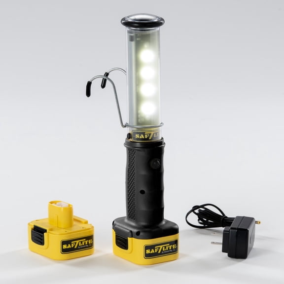 Saf-T-Lite STUBBY II Cordless End Light with 2 Batteries and Charger