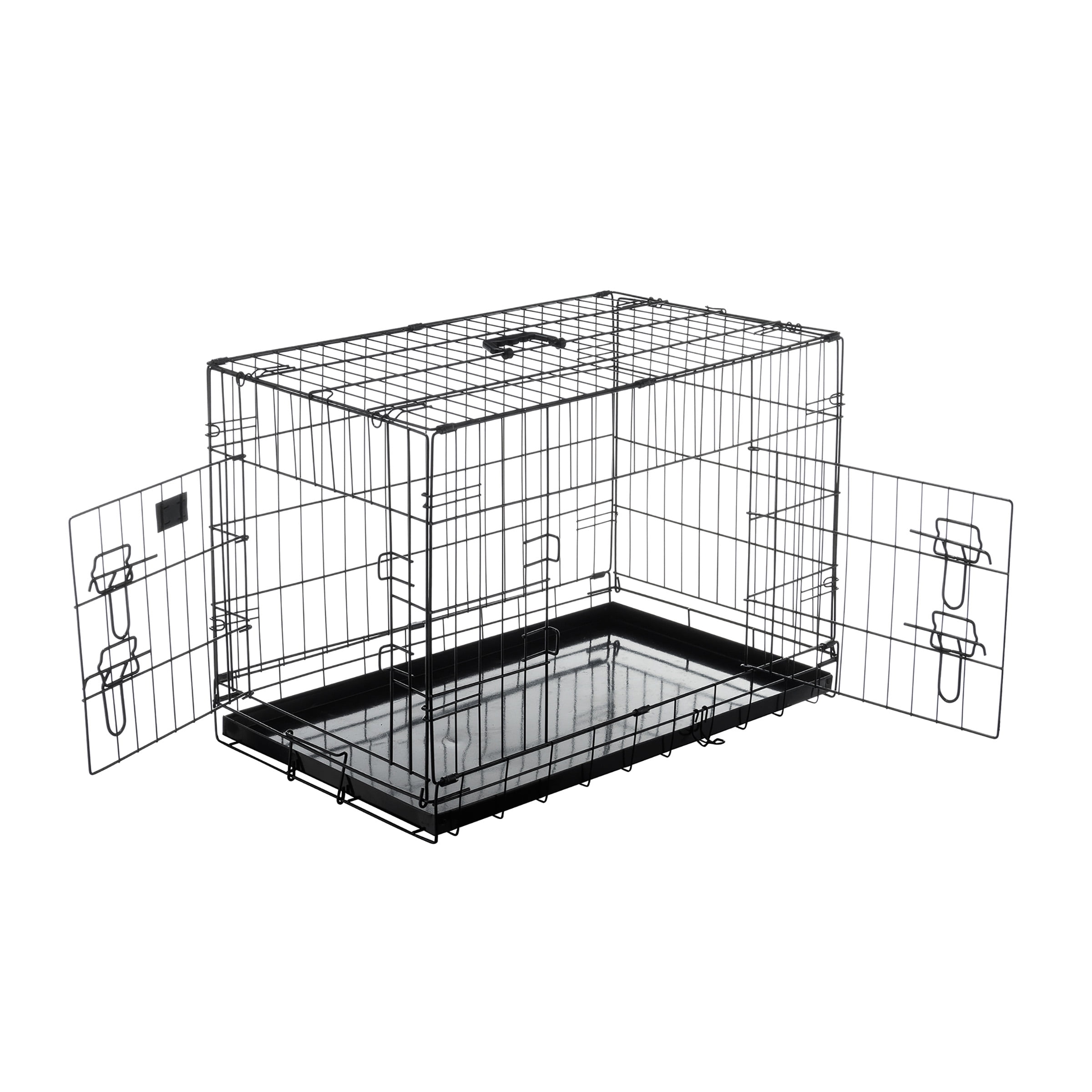 2302 Pet Trex PT2302 36 Folding Pet Crate Kennel Wire Cage for Dogs