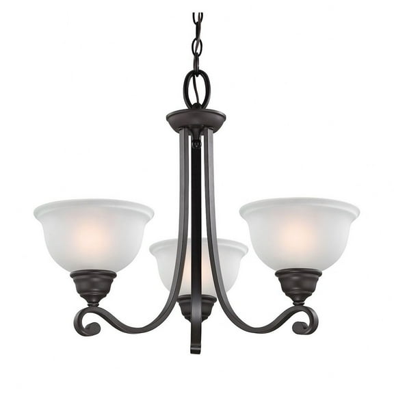 2303CH/10-Elk Home-Hamilton - 3 Light Chandelier -Traditional Installation