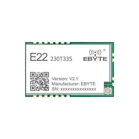 230MHz Lora RF SMD Wireless Module E22-230T33S 33dbm Long Distance 12km LBT RSSI PA+ LNA Air Wake Up Automatic Relay Networking