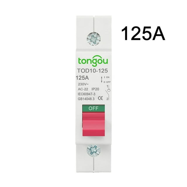 230V AC 1P Main Switch Disconnector Function Isolator Circuit Breaker