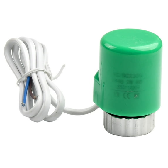 230V Floor Heating Manifold Thermostat Actuator Floor Heating Manifold Radiator Green