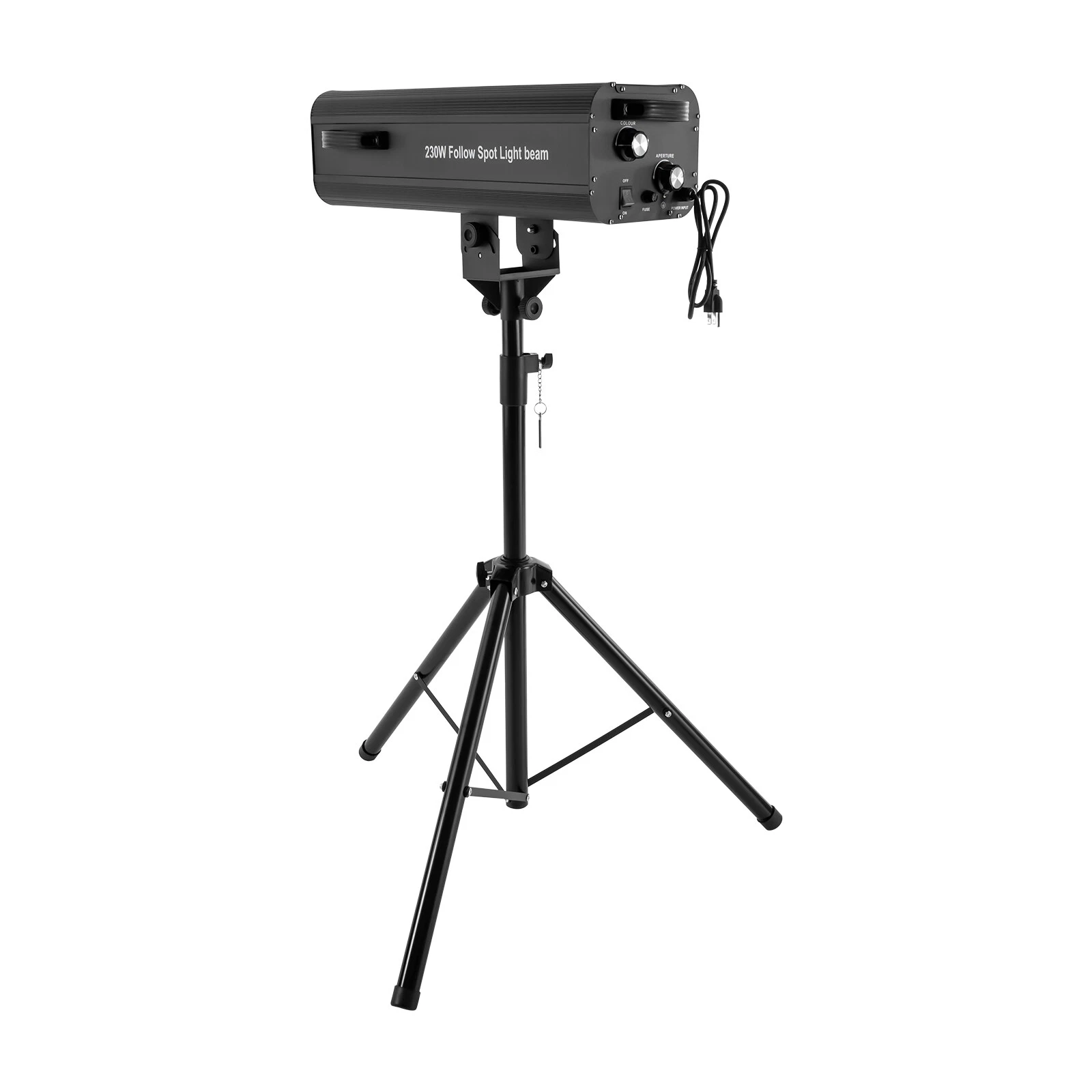 230W 6 Color LED Spotlight Follow Stage Light Disco DJ Lighting Show Party DMX
