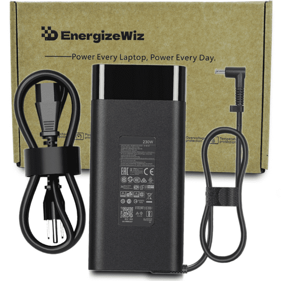 230W AC Charger for Hp Omen 15 16 17 Victus 16 Envy 16 ZBook Studio G8 Fury 17 G8 19.5V 11.8A 4.5x3.0mm Blue Tip