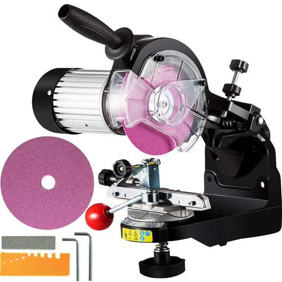 230W Professional Electric Chainsaw Sharpener Multi Angle Adjustable Chain Grinder 3000RPM for 1/4 to 2/5 Inch Chains