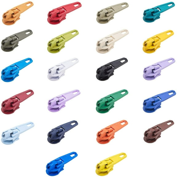 230pcs Colorful Zipper Repair Kit Slider use in Sewing or Jewelry-Choice Fix Zippers