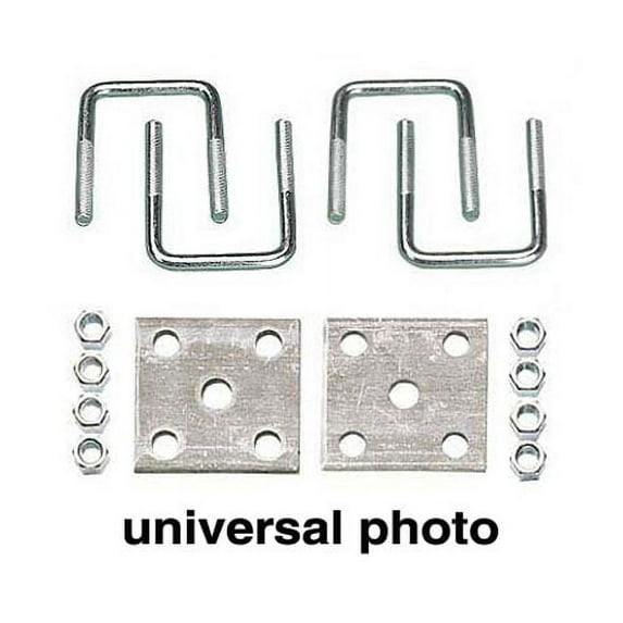 23102 C.E. Smith Axle Tie Plate Kit for 1-.5'' Square Axle