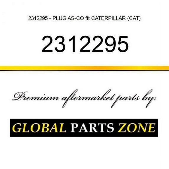 2312295 - PLUG AS-CO fit CATERPILLAR (CAT)