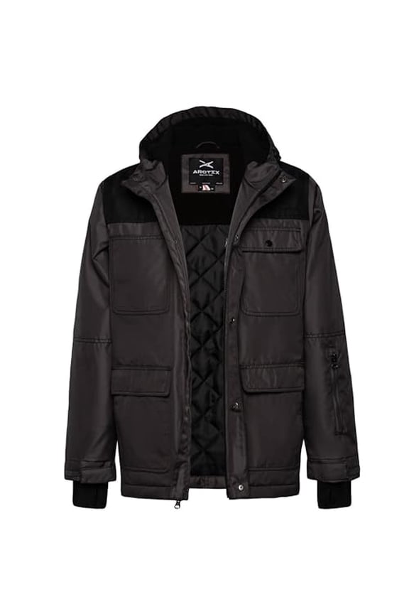 23150X ARCTIX MEN FLEECE LINED INSULATED REINFORCED JACKETS CHARCOAL SIZE XXL