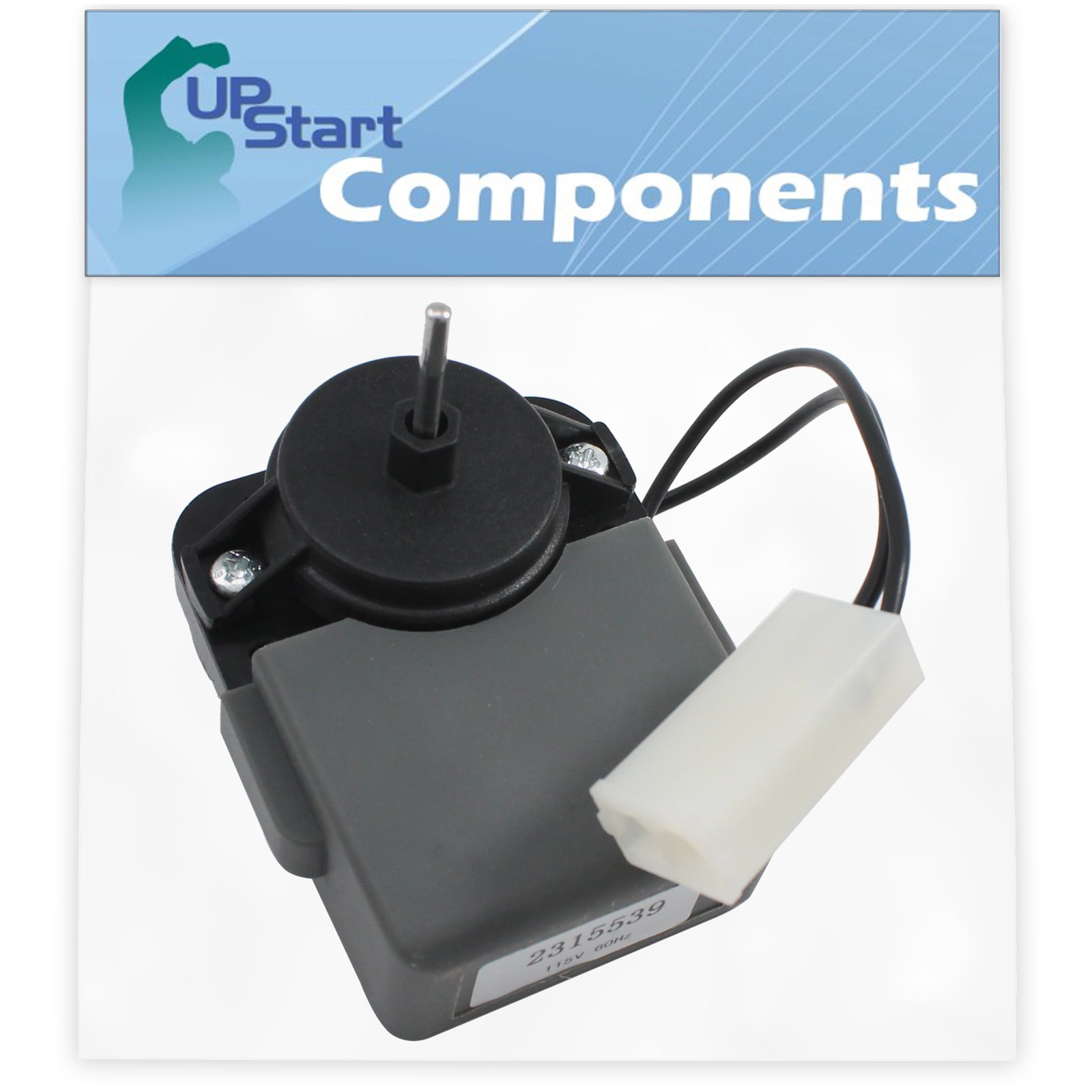 2315539 Refrigerator Evaporator Fan Motor Replacement for Kenmore / Sears 106.32243101 - Compatible with WP2315539 Evaporator Motor
