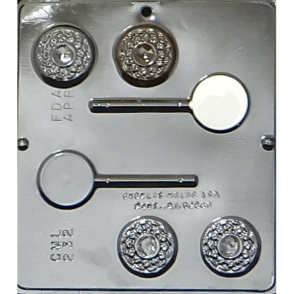 232 Cookie Assembly Pop Lollipop Chocolate Candy Mold