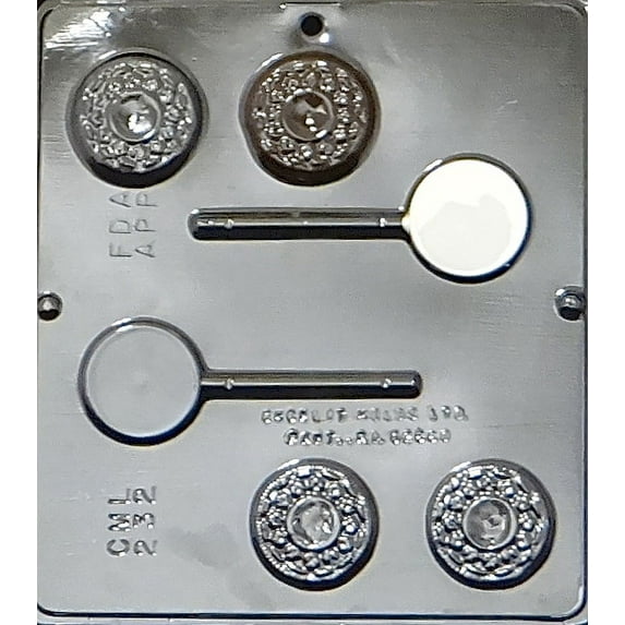 232 Cookie Assembly Pop Lollipop Chocolate Candy Mold