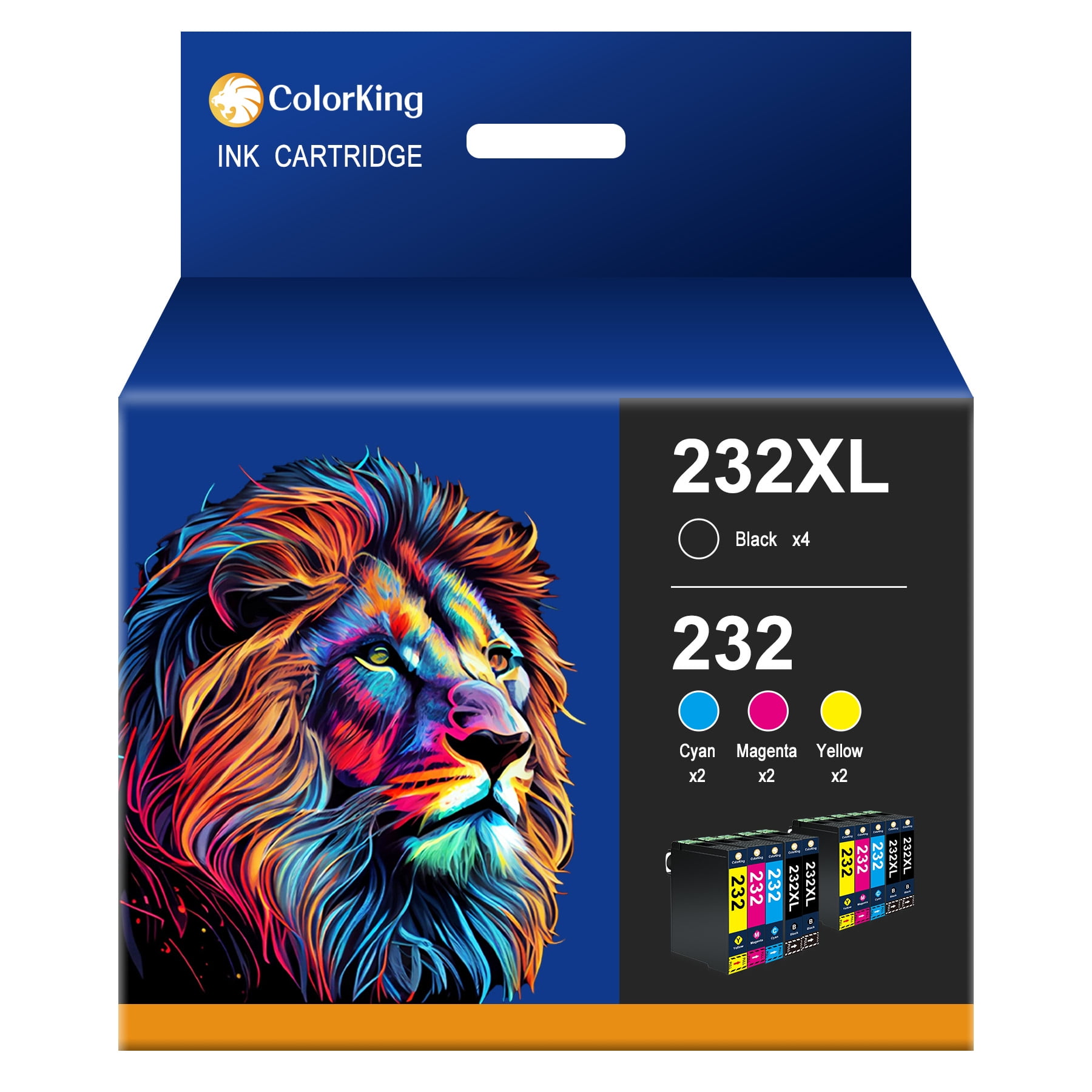 232 Ink Cartridges Replacement for Epson 232XL Ink Cartridges Combo