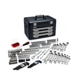 thumbnail image 1 of 232 Piece 1/4", 3/8" Drive Metric & SAE Mechanics Hand Tool Set, 1 of 9