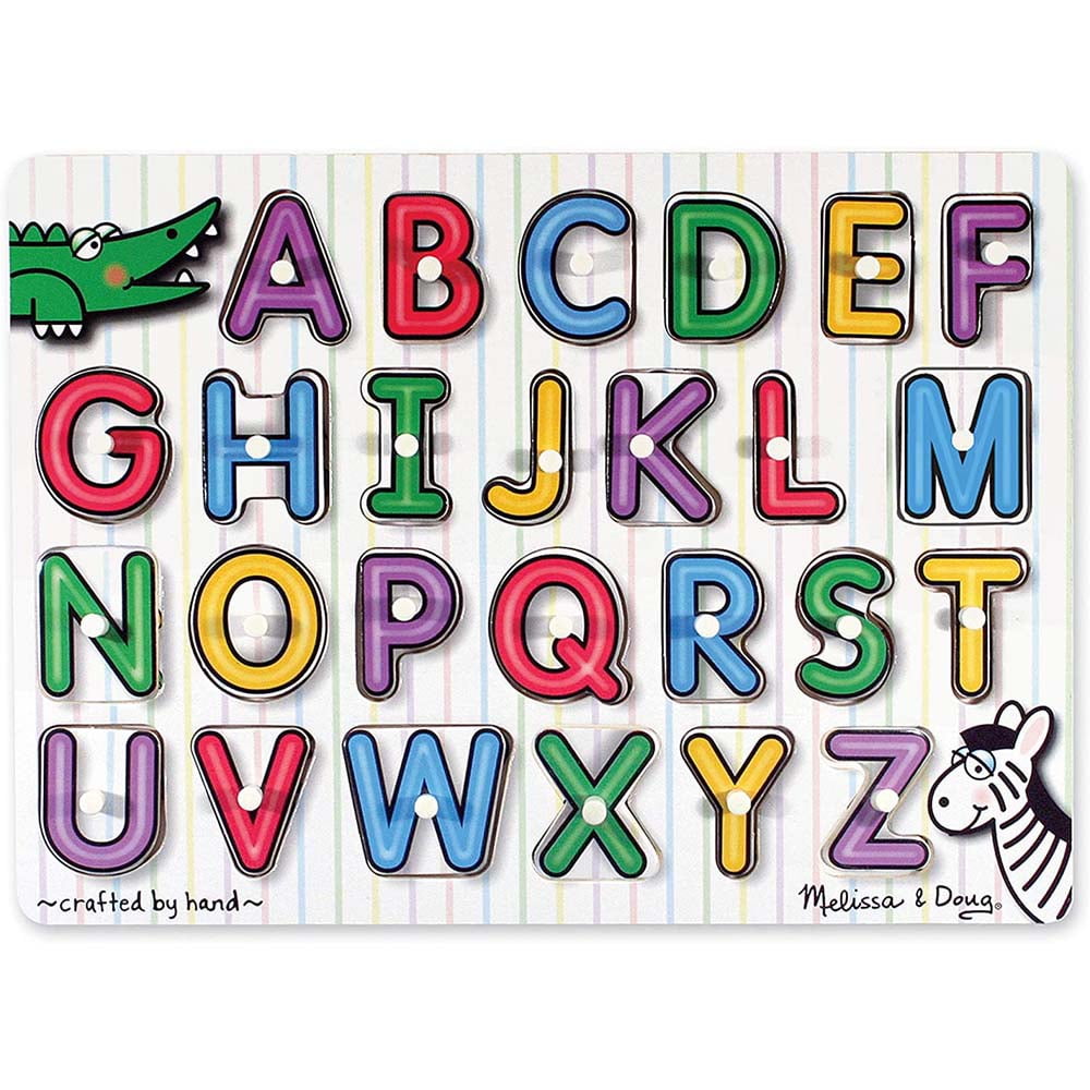23272 - ENGLISH ALPHABET-PEG PUZZLE - Walmart.com