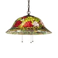 thumbnail image 1 of 232777 Meyda 20" Wide Tiffany Rosebush Pendant, 1 of 6