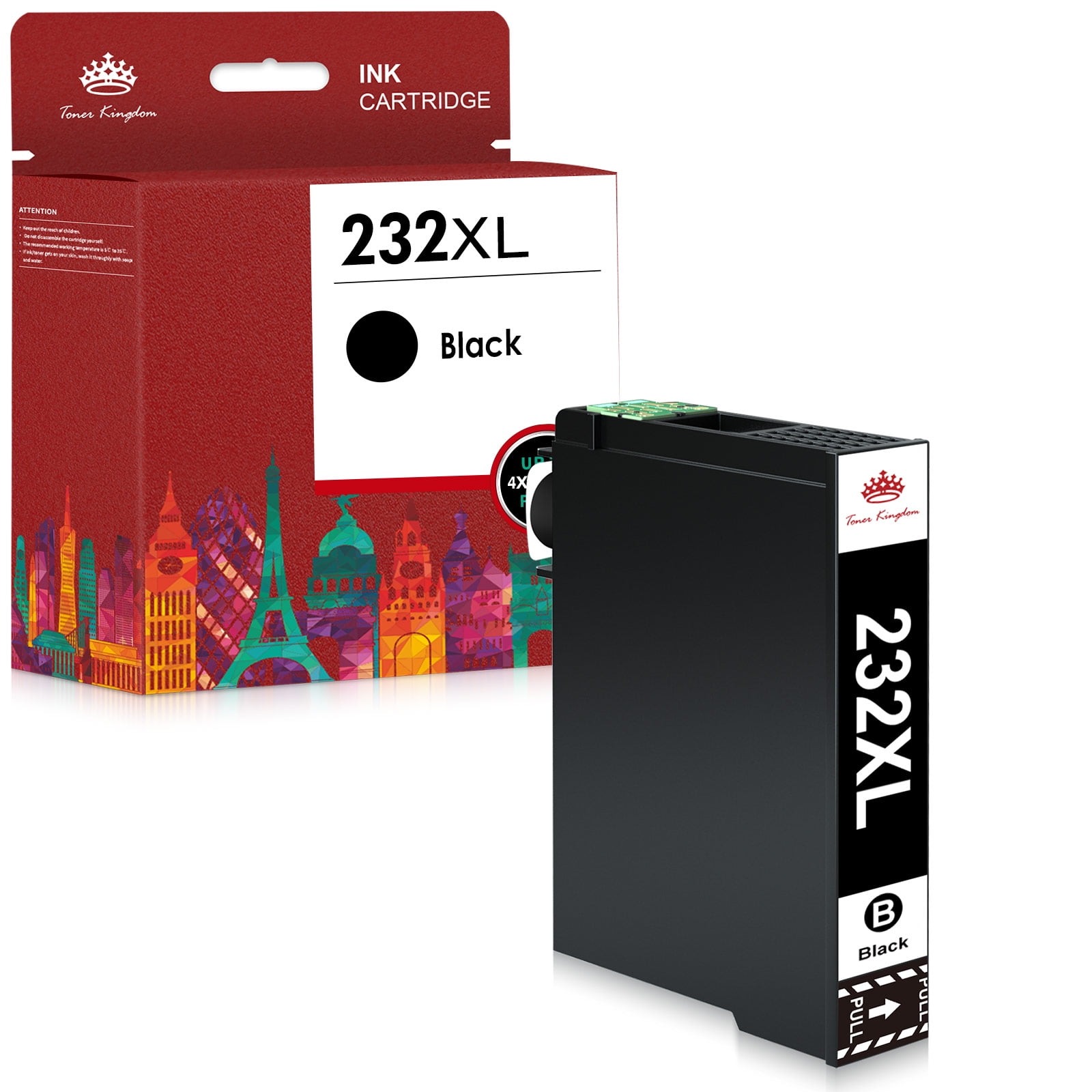 232XL Black Ink Cartridges High Yield for Epson Workforce WF2930 WF