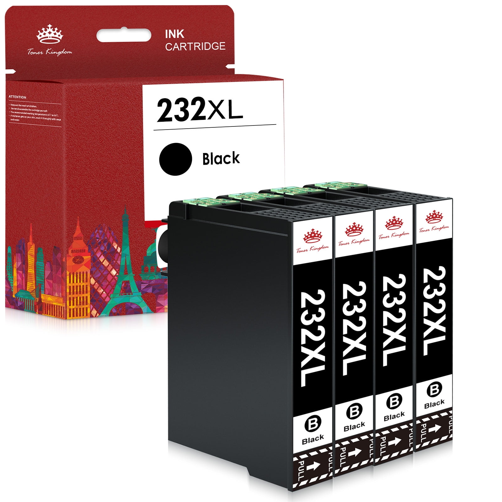 232XL High Yield Ink Cartridge for Epson Ink 232 XL Expression Home XP
