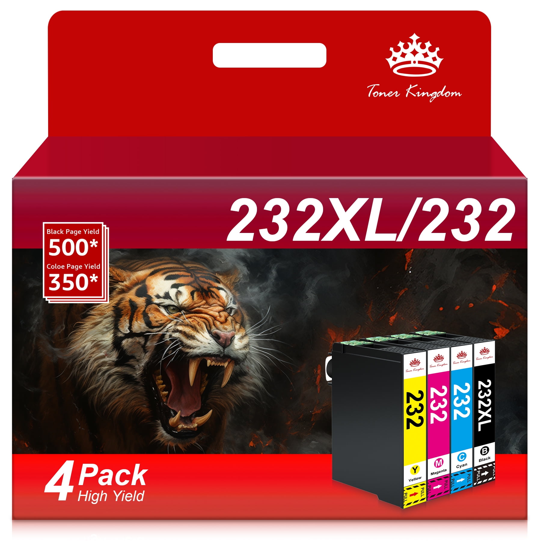232XL Ink Cartridge Replacement for Epson 232 Ink Cartridges T232 for