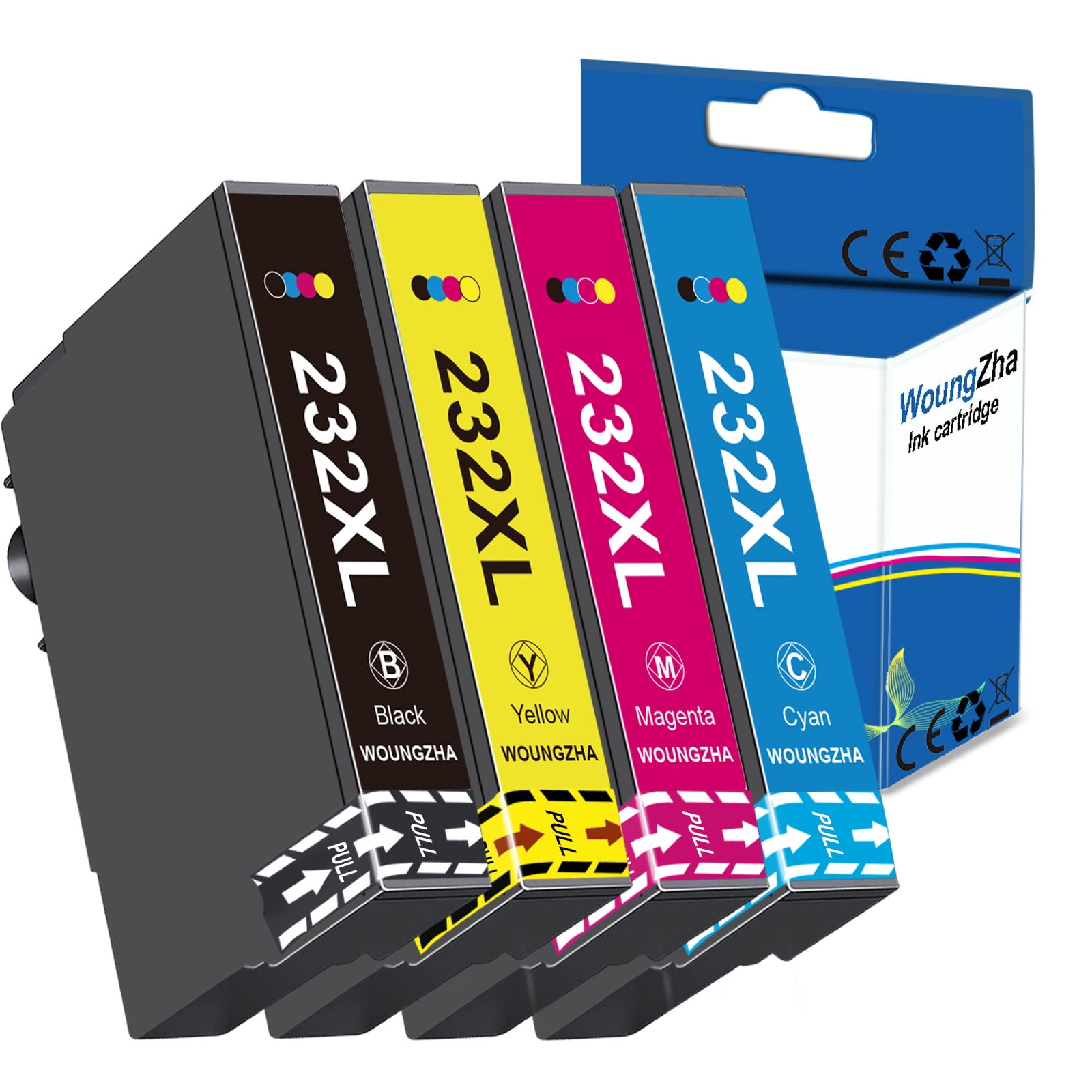 232 232XL Refill Ink Cartridge For Epson Expression Home XP 4200 4205 WF  2950 2930 Printer No Chip - AliExpress